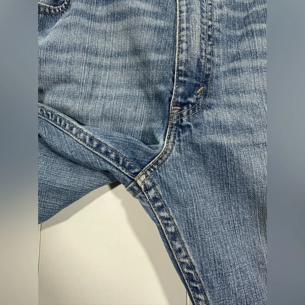Levis Mens 569 Blue Denim Straight Leg Jeans Size 36x30